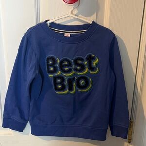 Joe Fresh Blue 'Best Bro' Kids Sweatshirt